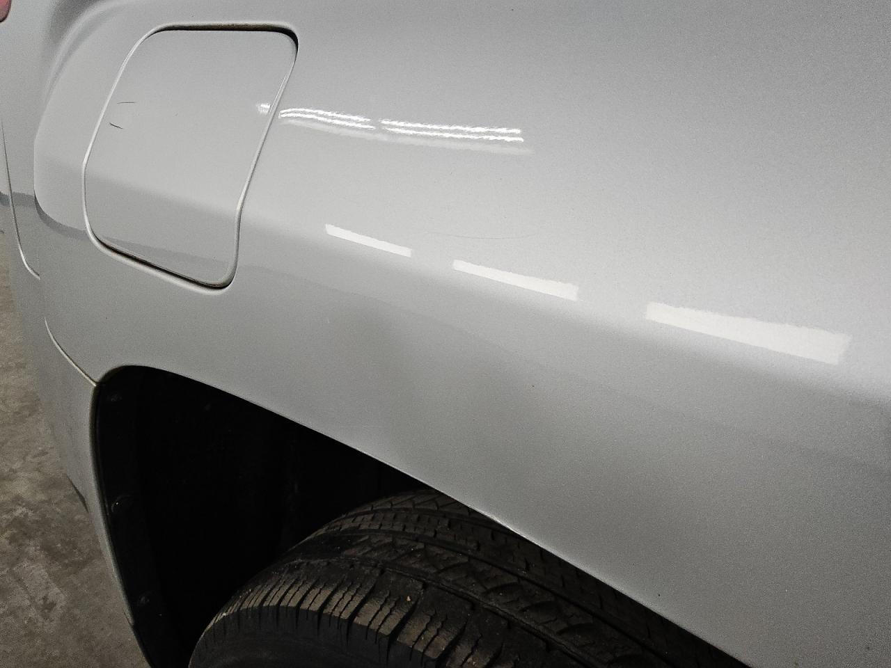 2014 Gmc Terrain Sle Silver vin: 2GKALREK3E6297942 Damage: Right Qtr Panel, Dent(S) W/ Paint Dmg, 2 To 3 Inches