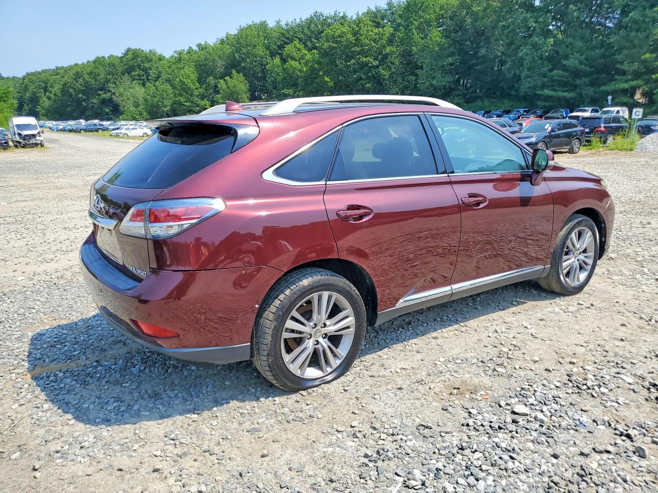 2015 Lexus Rx 350 Base Burgundy vin: 2T2BK1BA5FC265313