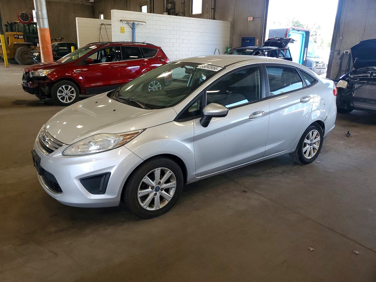2012 Ford Fiesta Se Silver vin: 3FADP4BJ4CM164773