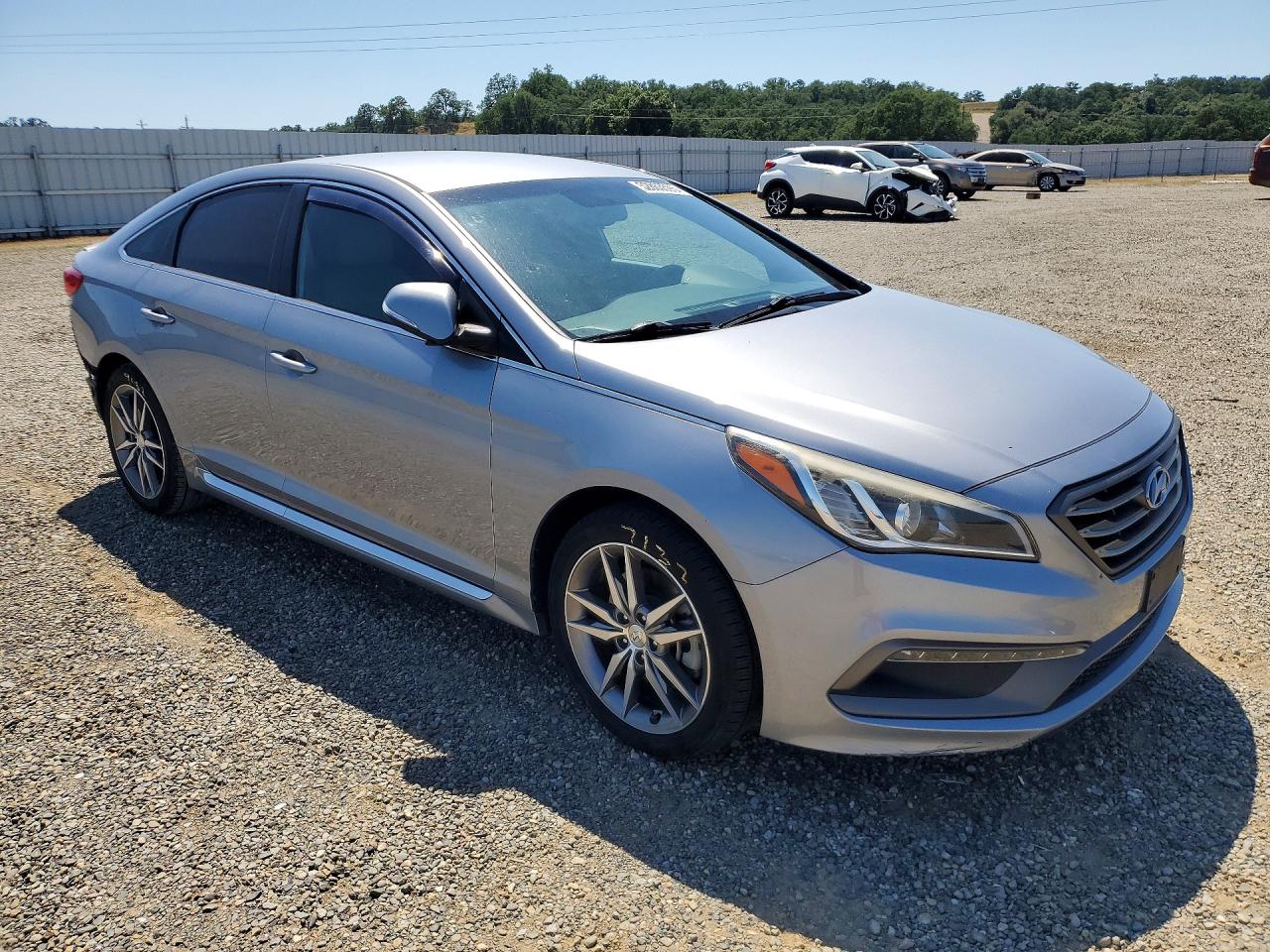 2017 Hyundai Sonata Sport 2.0t Серебряный vin: 5NPE34ABXHH579047