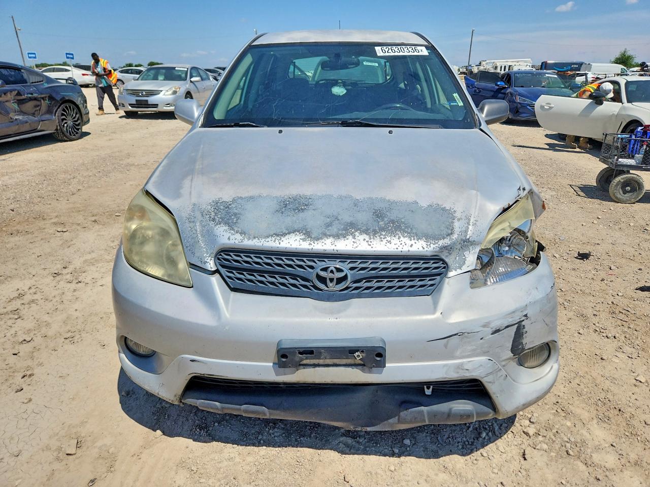 2005 Toyota Matrix Xr Gray vin: 2T1KR32E75C477692