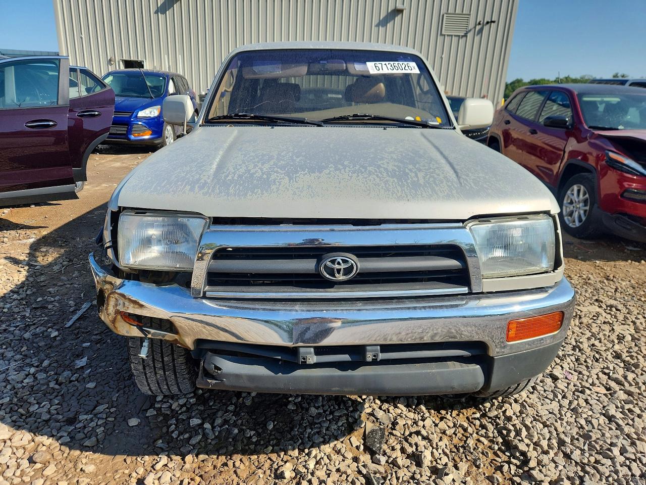 1998 Toyota 4runner Sr5 Gray vin: JT3HN86R6W0132069