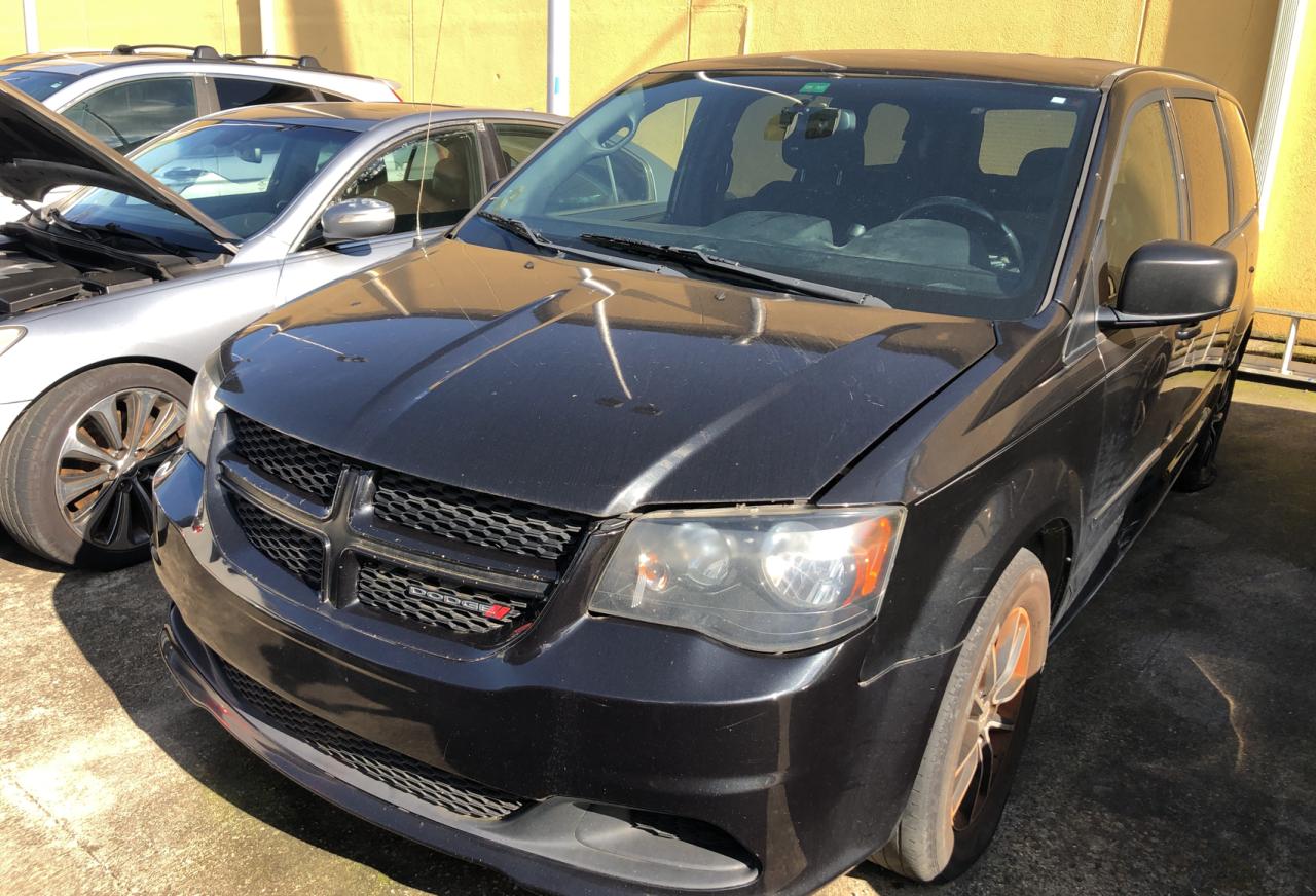 2015 Dodge Grand Caravan Se   Черный vin: 2C4RDGBG5FR625961