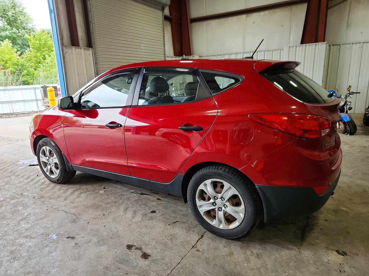 2010 Hyundai Tucson Gls Red vin: KM8JT3AC5AU080276