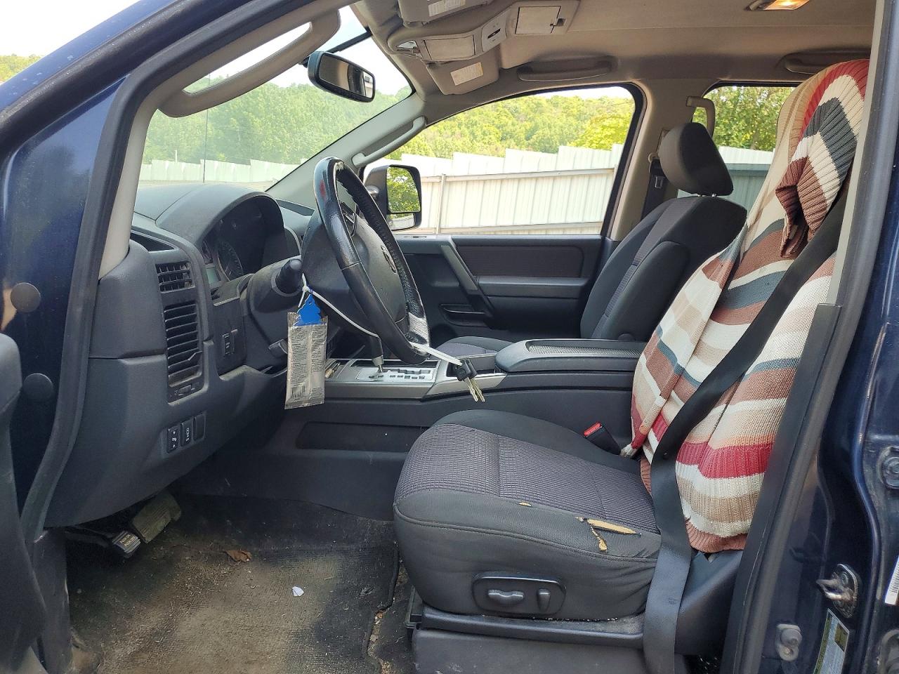 2011 Nissan Titan Sv Blue vin: 1N6AA0EC2BN303224