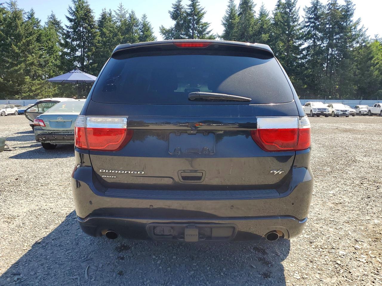 2013 Dodge Durango R/t Black vin: 1C4SDJCT3DC663737