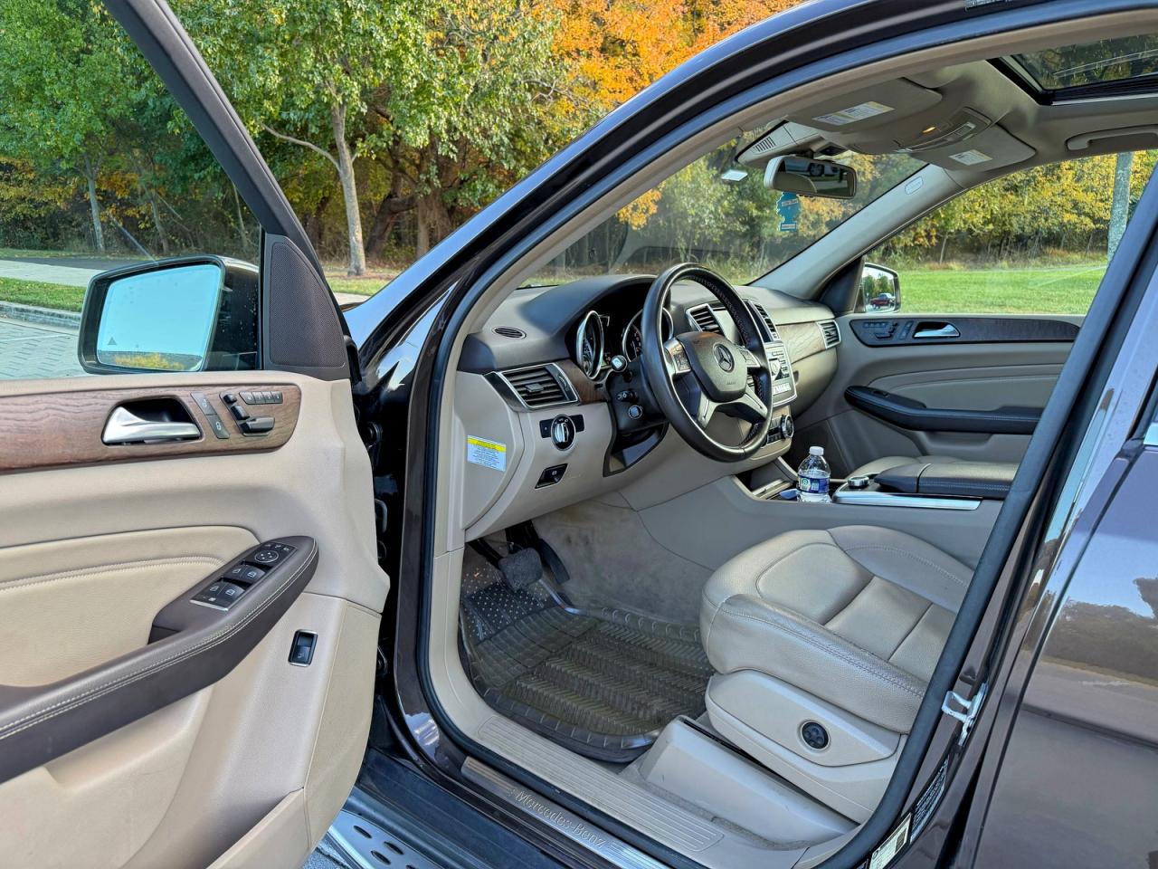 2012 Mercedes-benz Ml 350 4matic Brown vin: 4JGDA5HB2CA026708