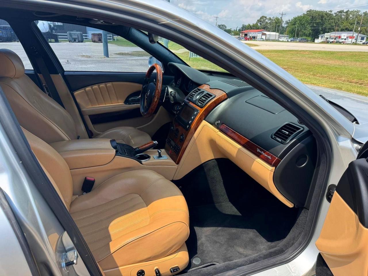 2006 Maserati Quattroporte M139 Silver vin: ZAMCE39A360022008