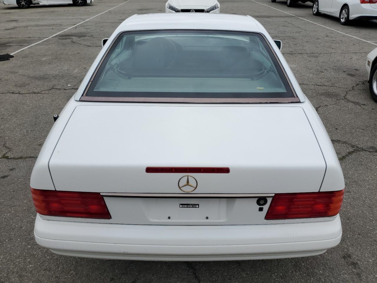 1997 Mercedes-benz Sl 320 White vin: WDBFA63F5VF143197