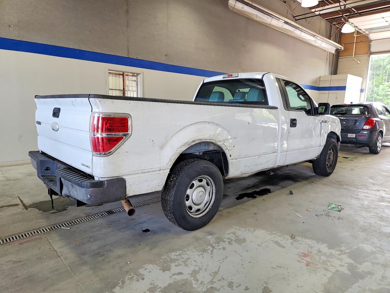 2012 Ford F150 White vin: 1FTMF1CM4CKD58568