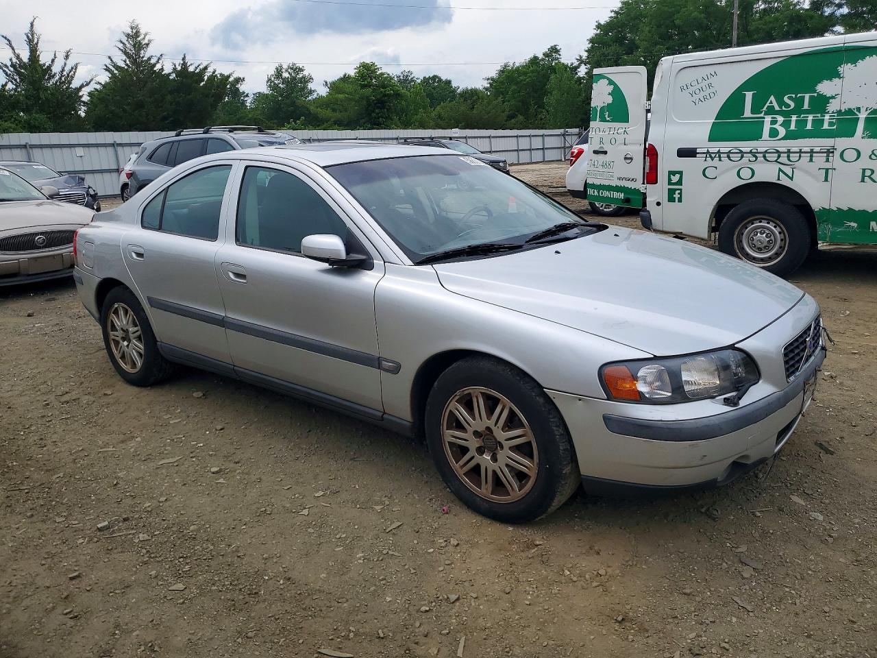 2004 Volvo S60 2.5t Silver vin: YV1RS59VX42339169