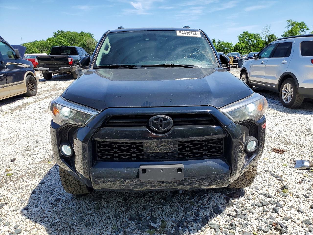 2020 Toyota 4runner Sr5 Premium Black vin: JTEBU5JR1L5737573