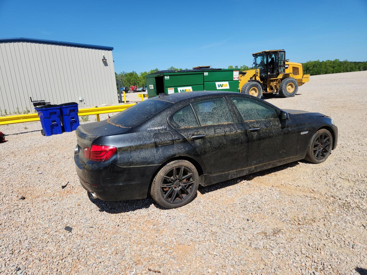 2012 Bmw 535 I Black vin: WBAFZ9C5XCC751618