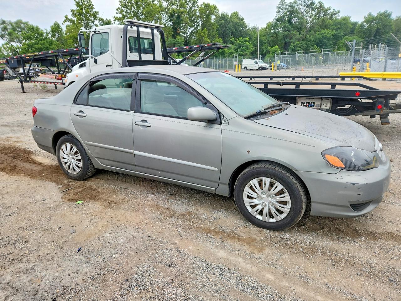 2003 Toyota Corolla Le Gray vin: 1NXBR32E73Z020487