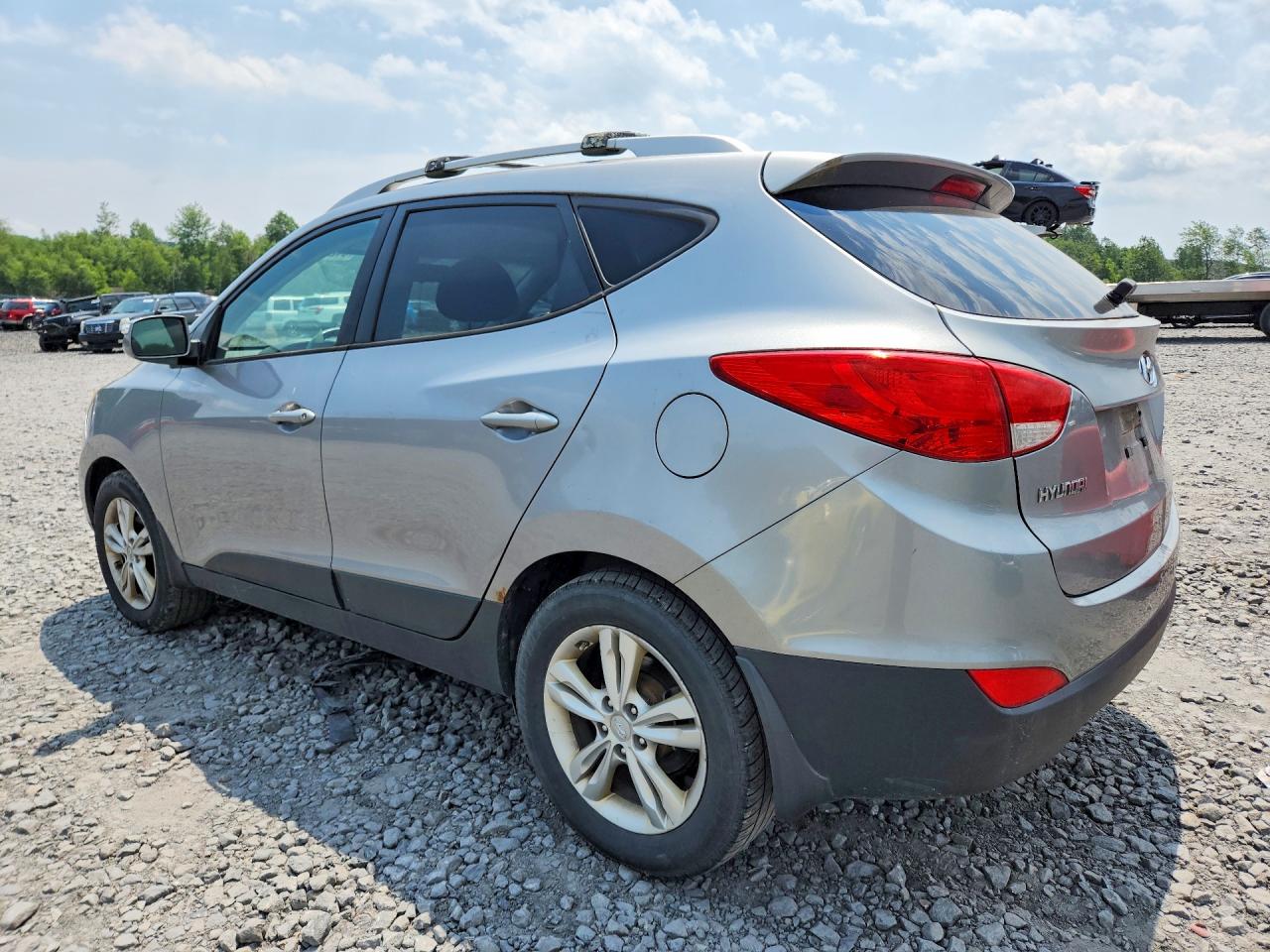 2012 Hyundai Tucson Gls Silver vin: KM8JUCAC4CU520682