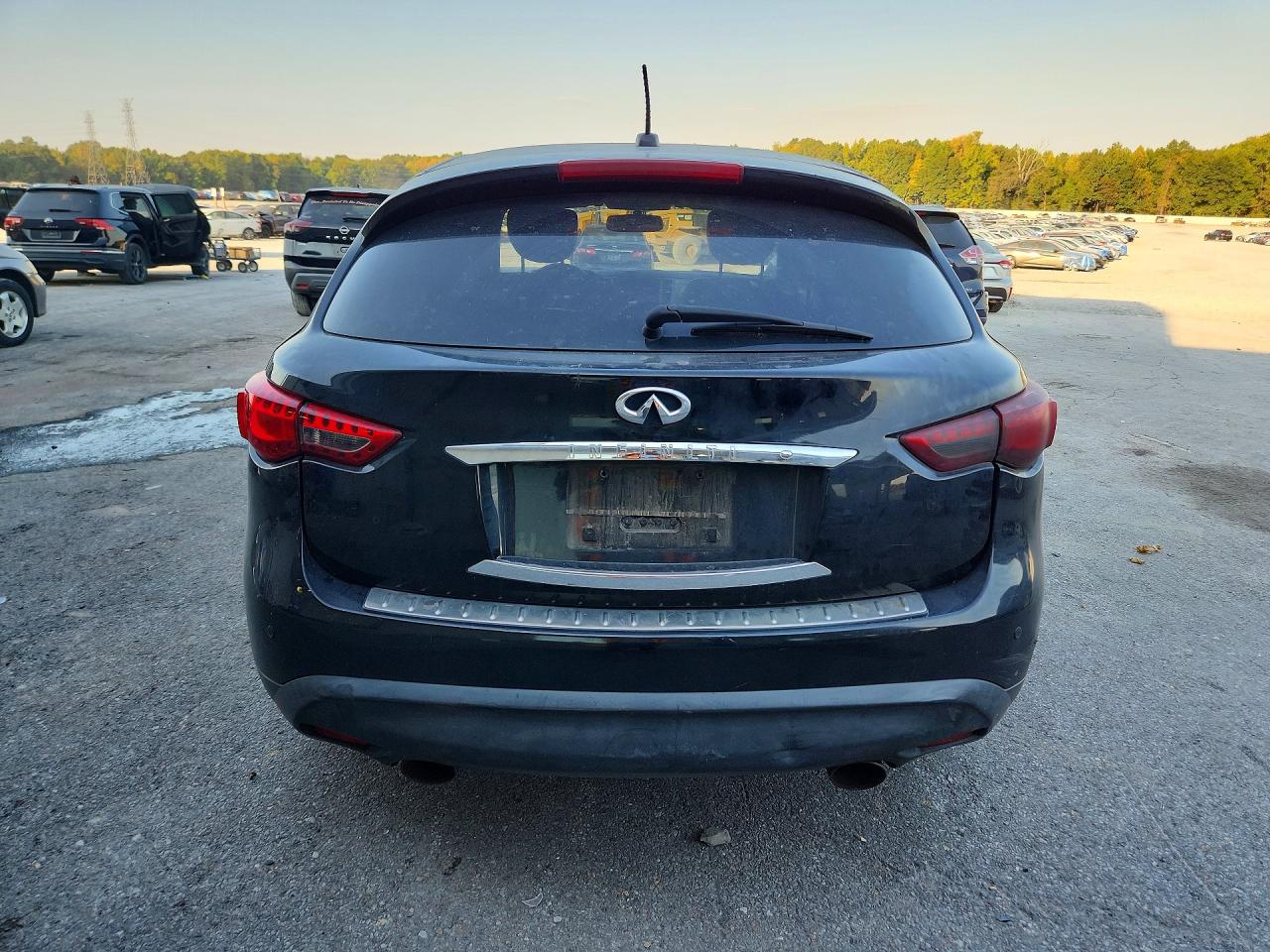 2012 Infiniti Fx35 Base Black vin: JN8AS1MU0CM122036