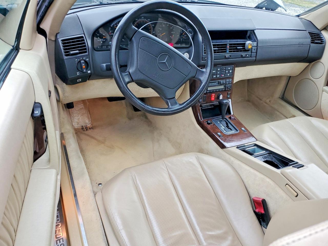 1994 Mercedes-benz Sl 320 Зеленый vin: WDBFA63E2RF103883