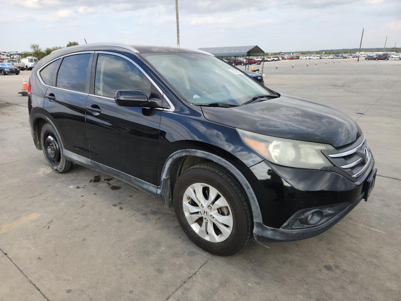 2012 Honda Cr-v Exl Black vin: JHLRM3H77CC006902
