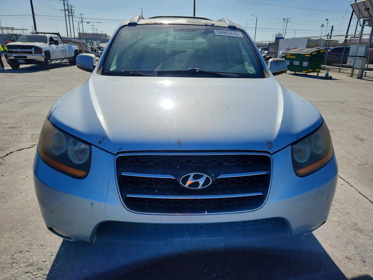 2008 Hyundai Santa Fe Se Silver vin: 5NMSH73E78H176945