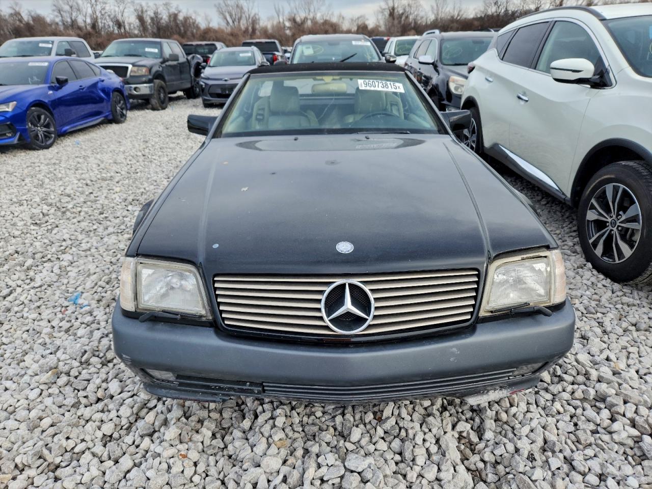 1995 Mercedes-benz Sl 500 Black vin: WDBFA67E0SF113988