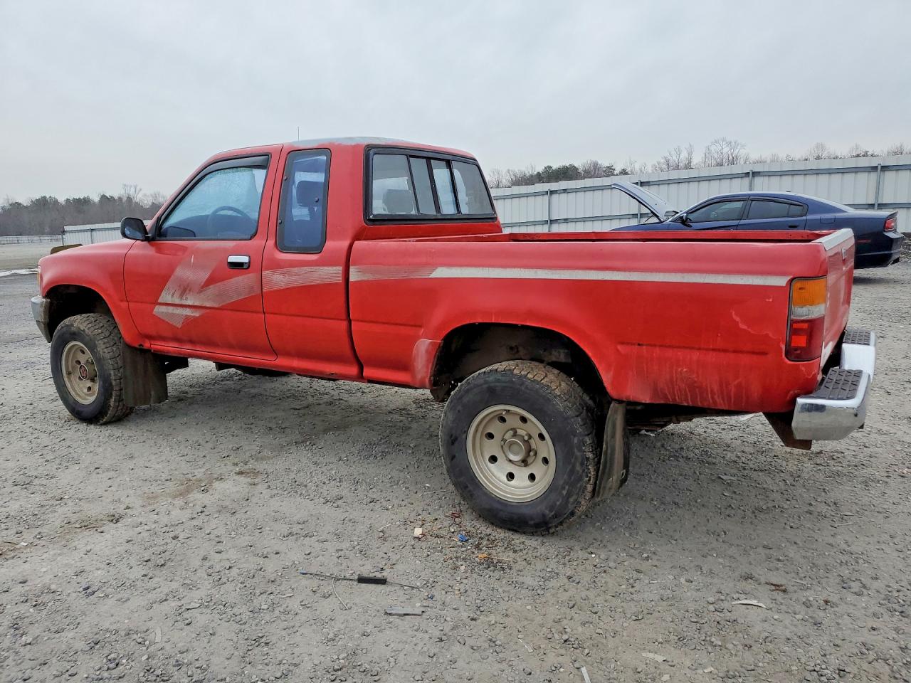 1989 Toyota Pickup Deluxe V6 Red vin: JT4VN13D6K5008928