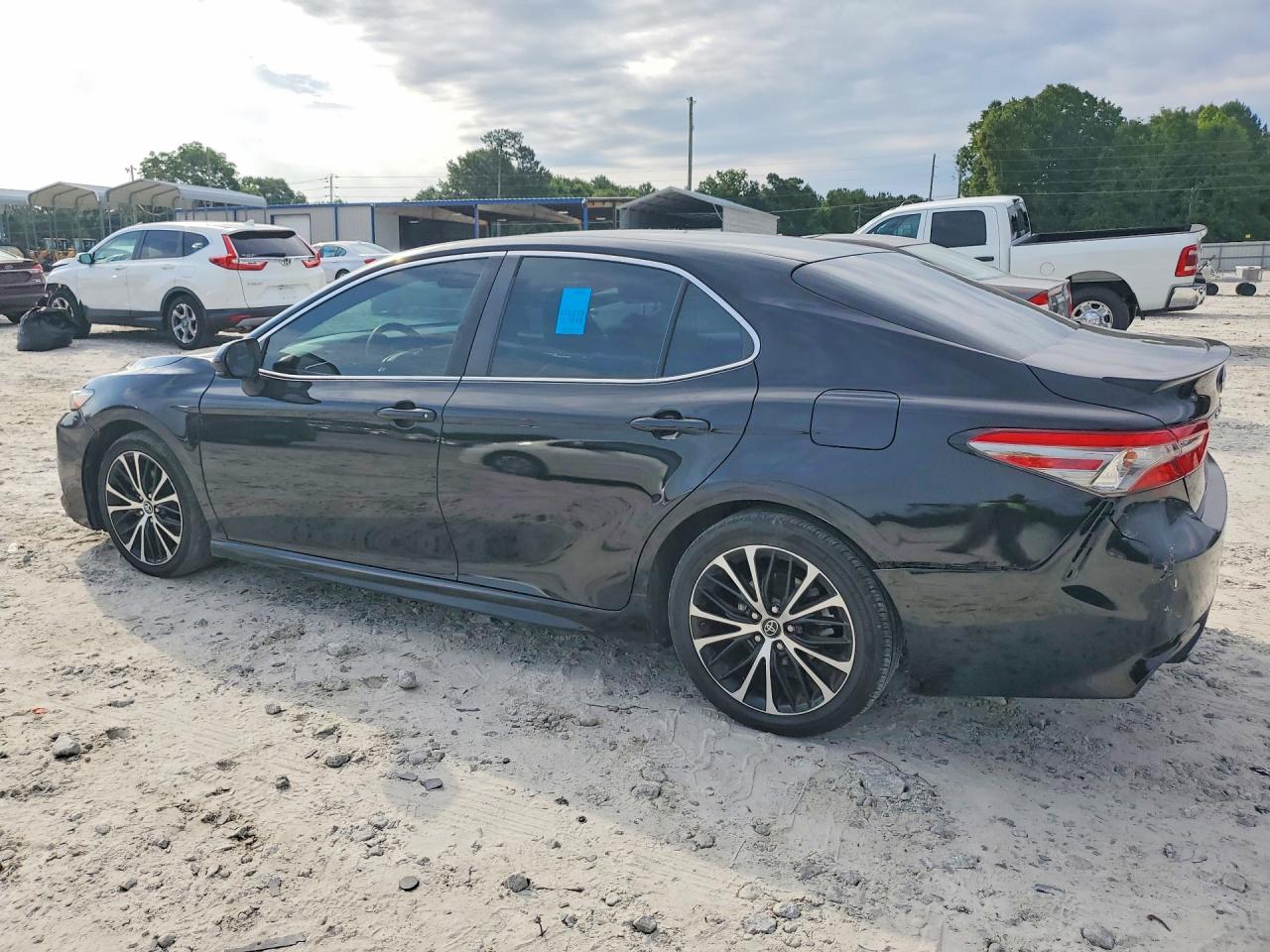 2018 Toyota Camry Se Черный vin: 4T1B11HK0JU678772