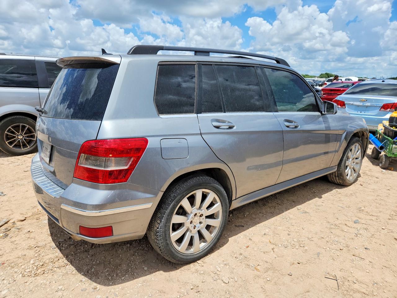 2012 Mercedes-benz Glk 350 Gray vin: WDCGG5GB9CF758221