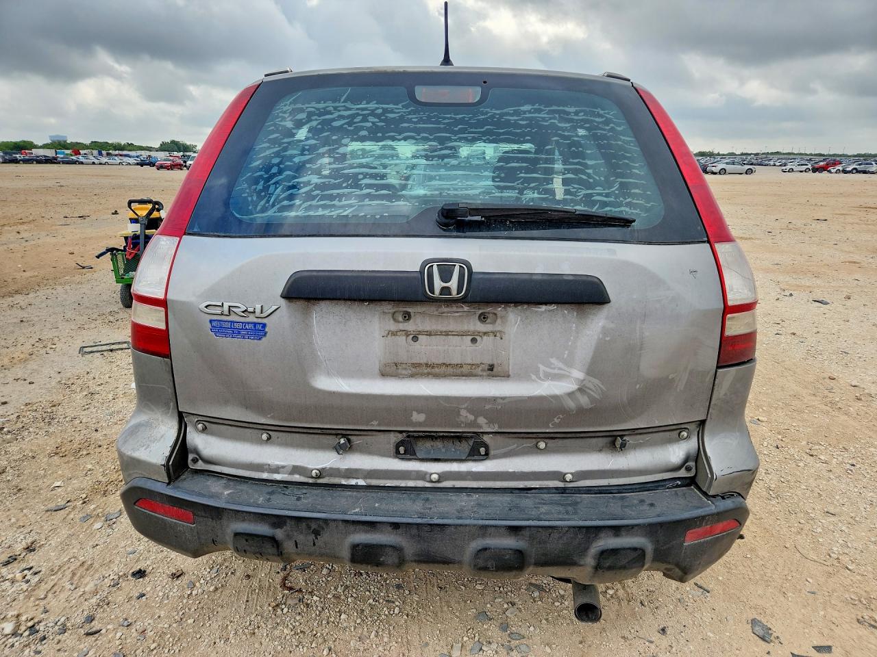 2008 Honda Cr-v Lx Gray vin: 3CZRE38358G701921