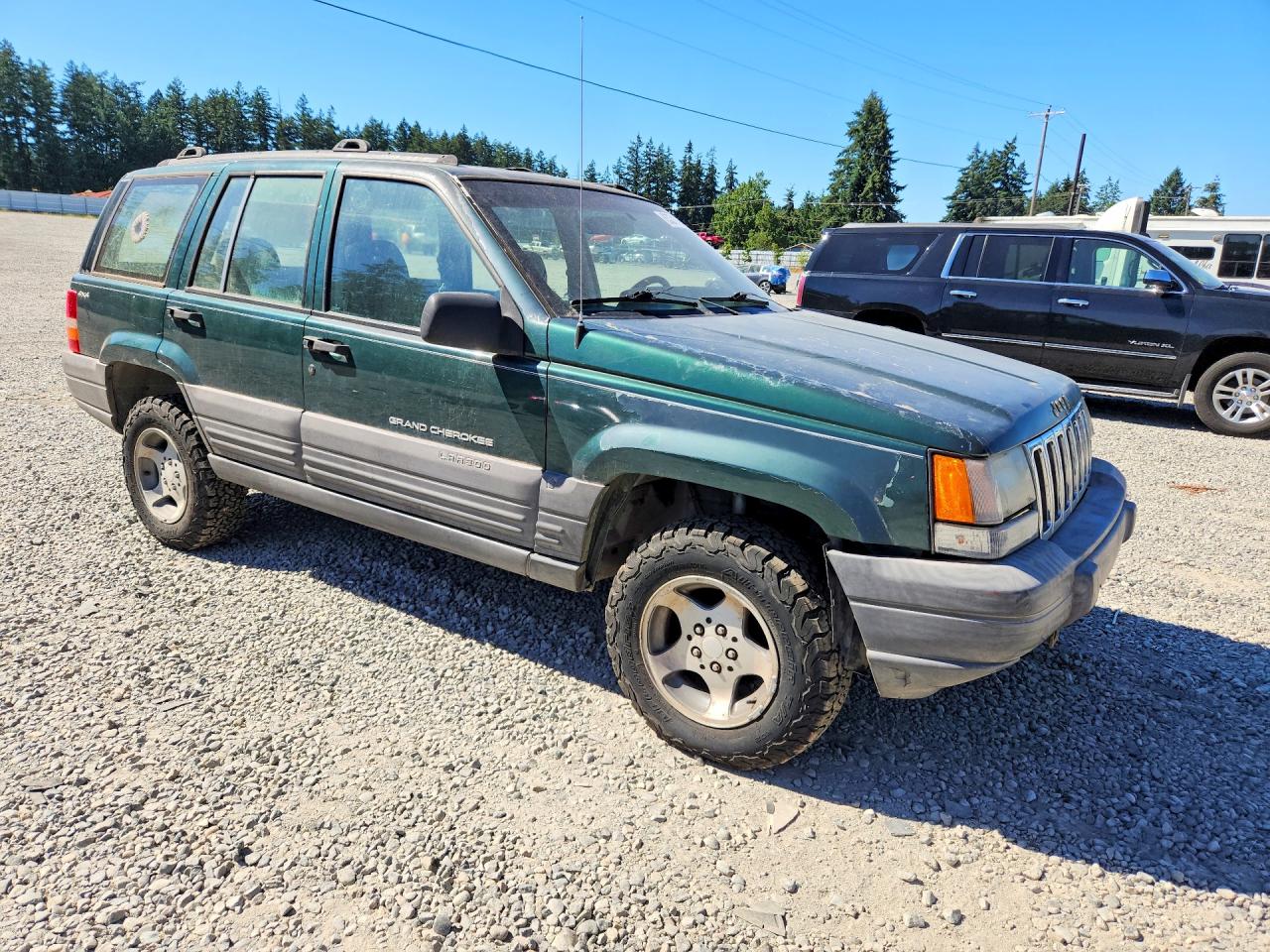1997 Jeep Grand Cherokee Laredo Зеленый vin: 1J4GZ58S6VC727280