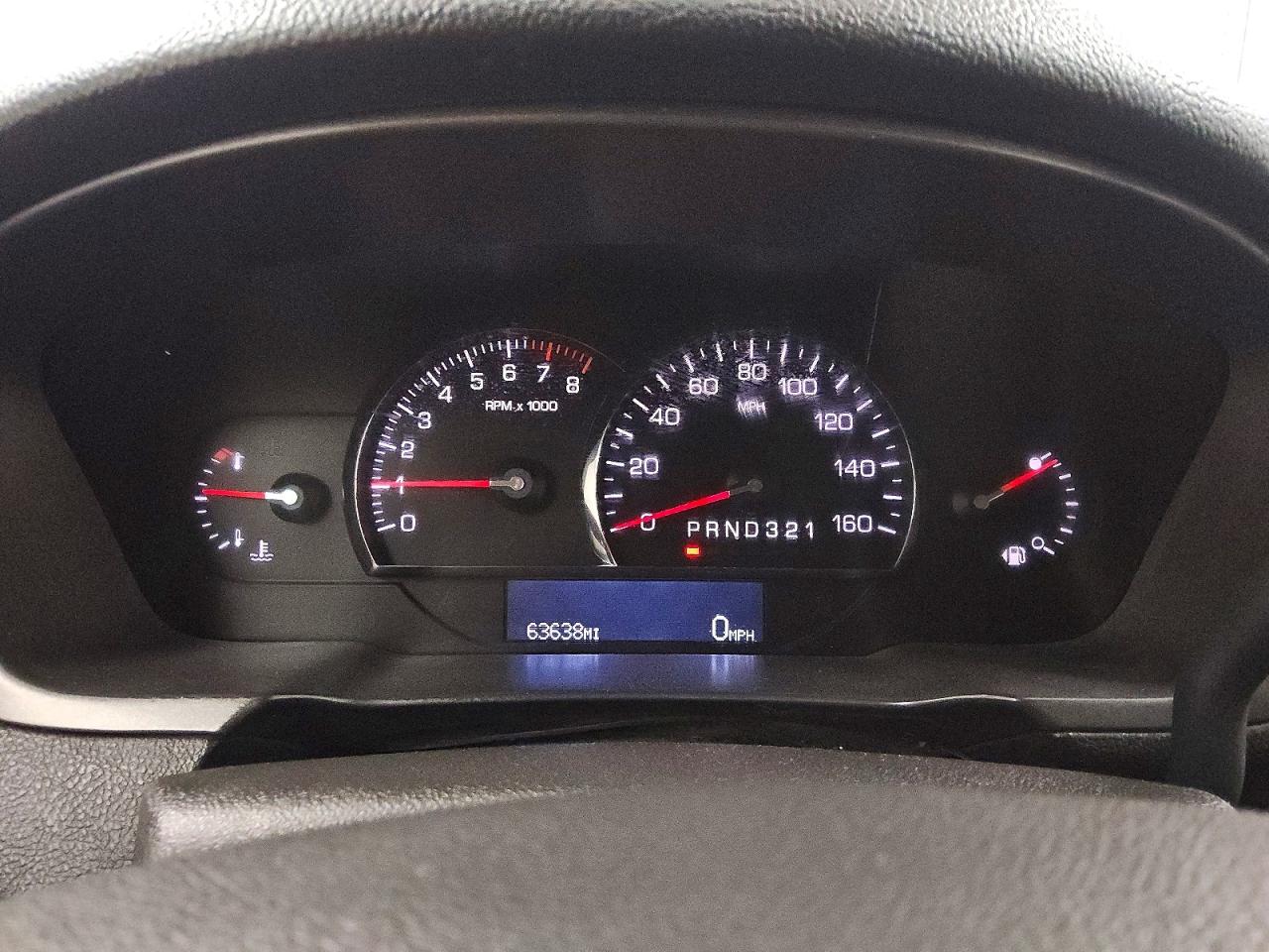 2011 Cadillac Professional Chassis Black vin: 1GE8K9C63BU550314