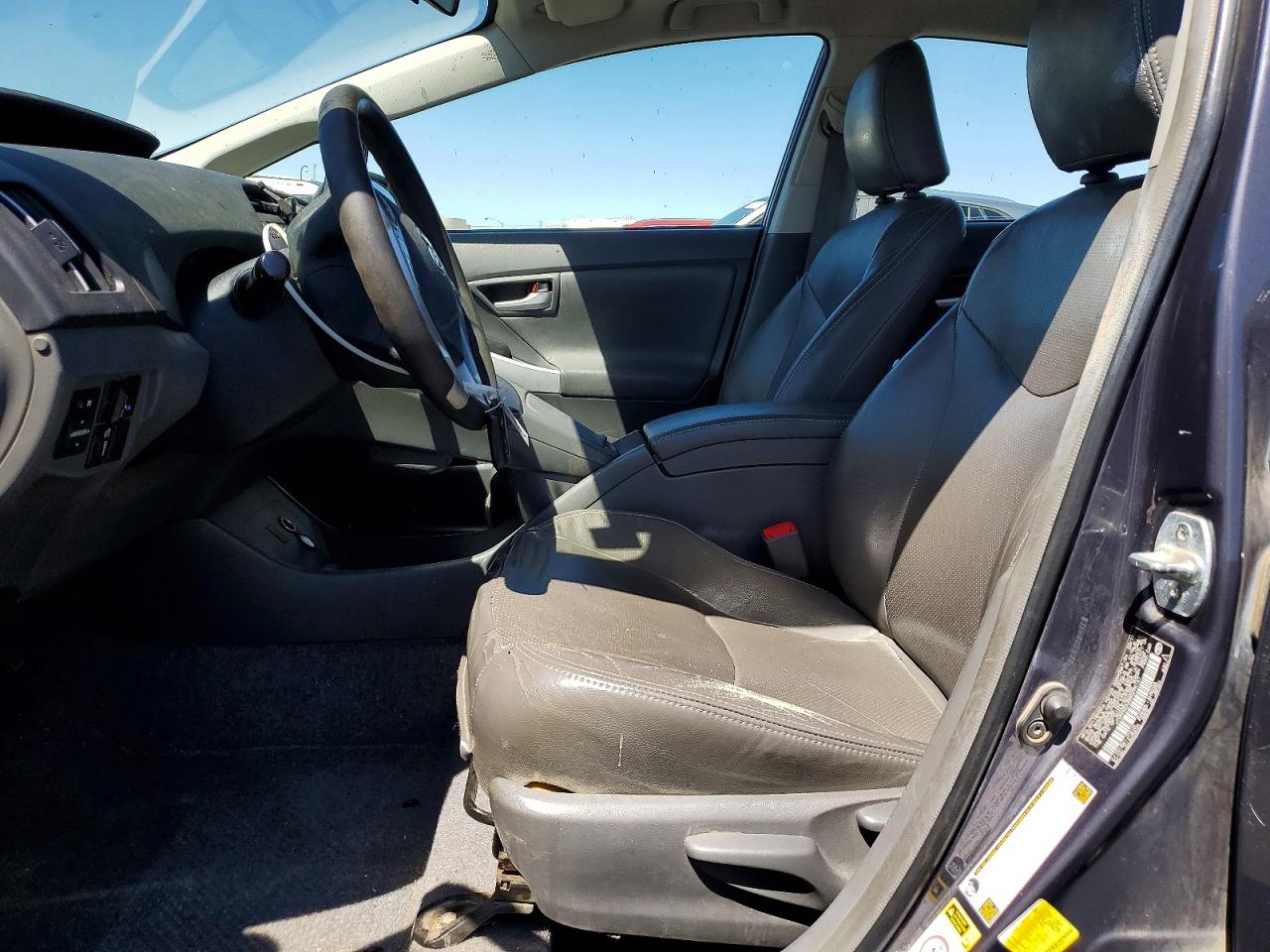 2011 Toyota Prius Three Серый vin: JTDKN3DU5B0296161