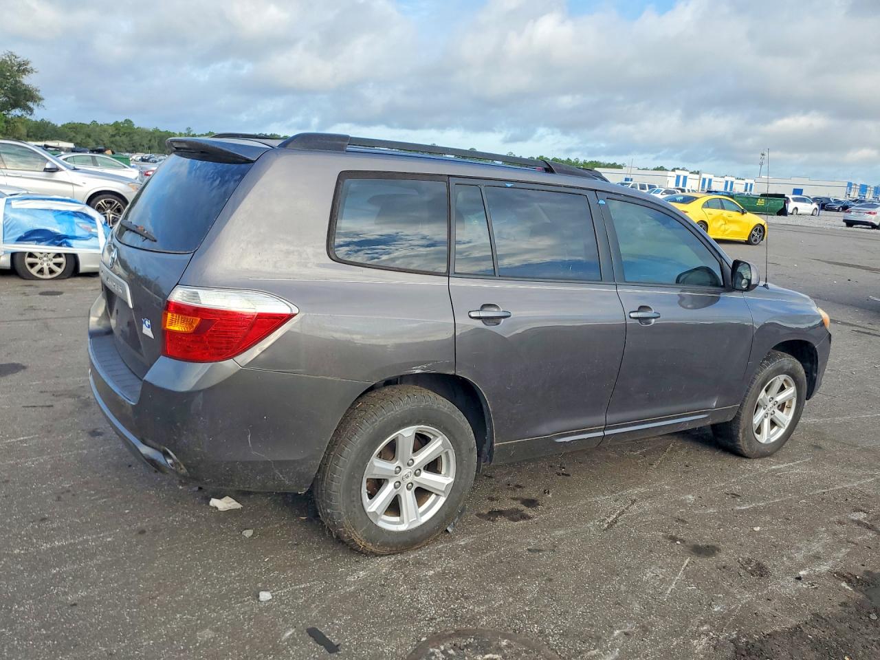2010 Toyota Highlander Base Gray vin: JTEZA3EH1A2008923