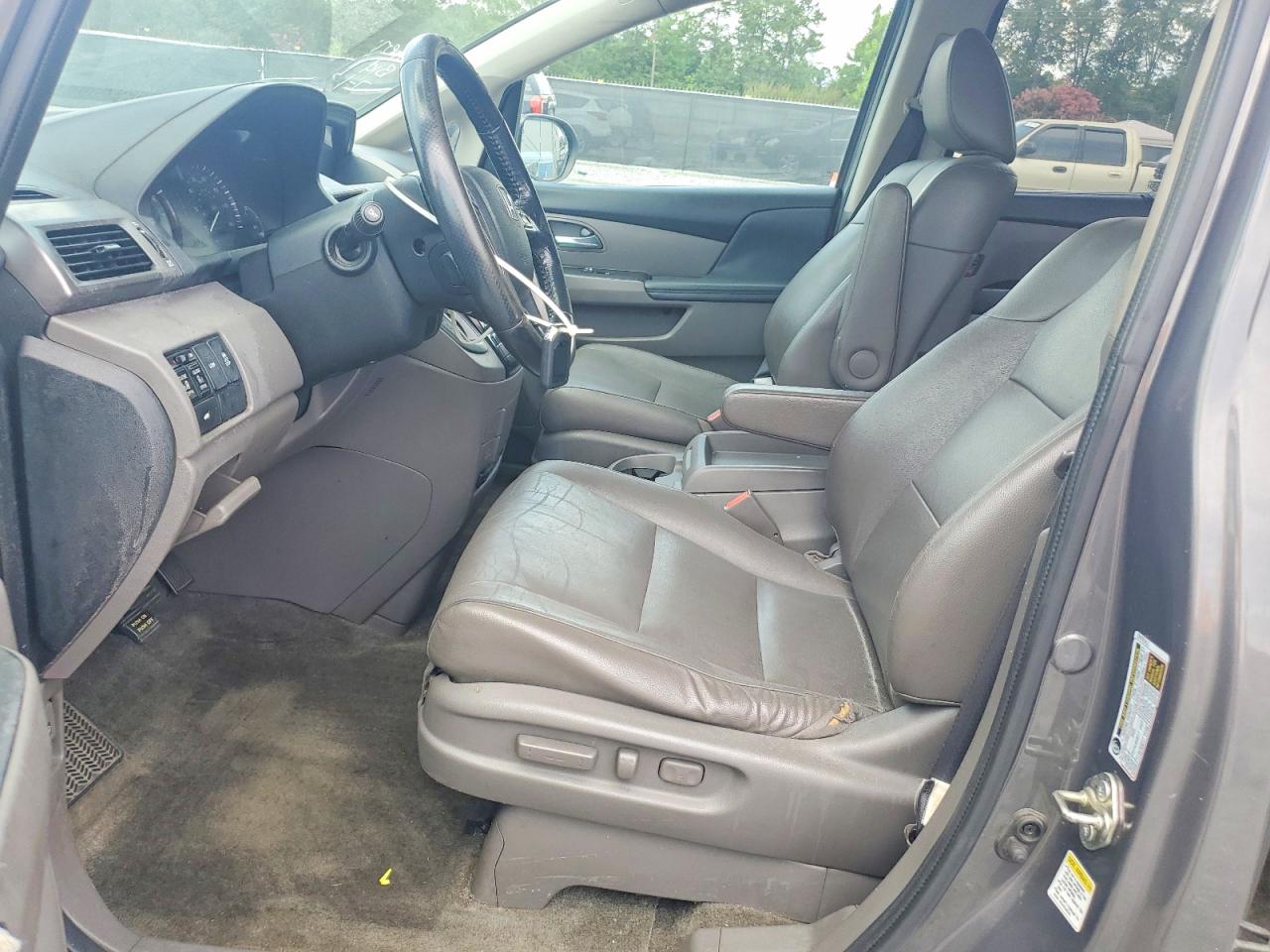 2015 Honda Odyssey Exl Gray vin: 5FNRL5H64FB064394