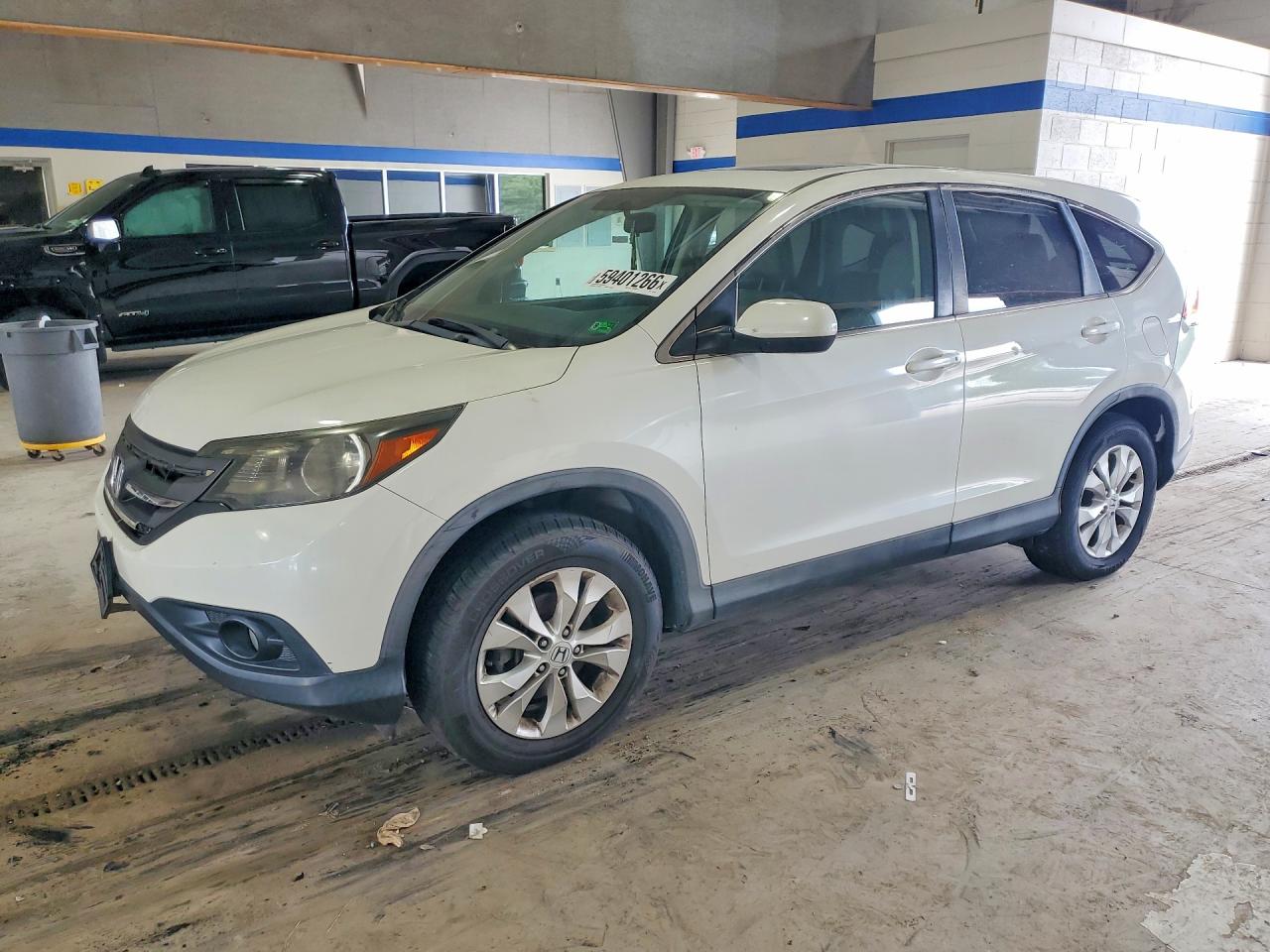 2014 Honda Cr-v Ex Белый vin: 5J6RM4H5XEL070074