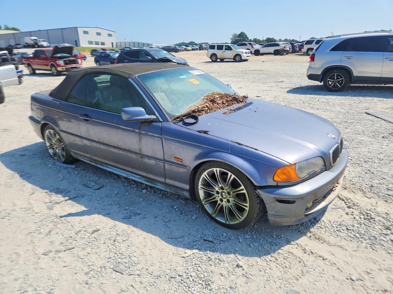 2002 Bmw 330 Ci Синий vin: WBABS53462JU89402