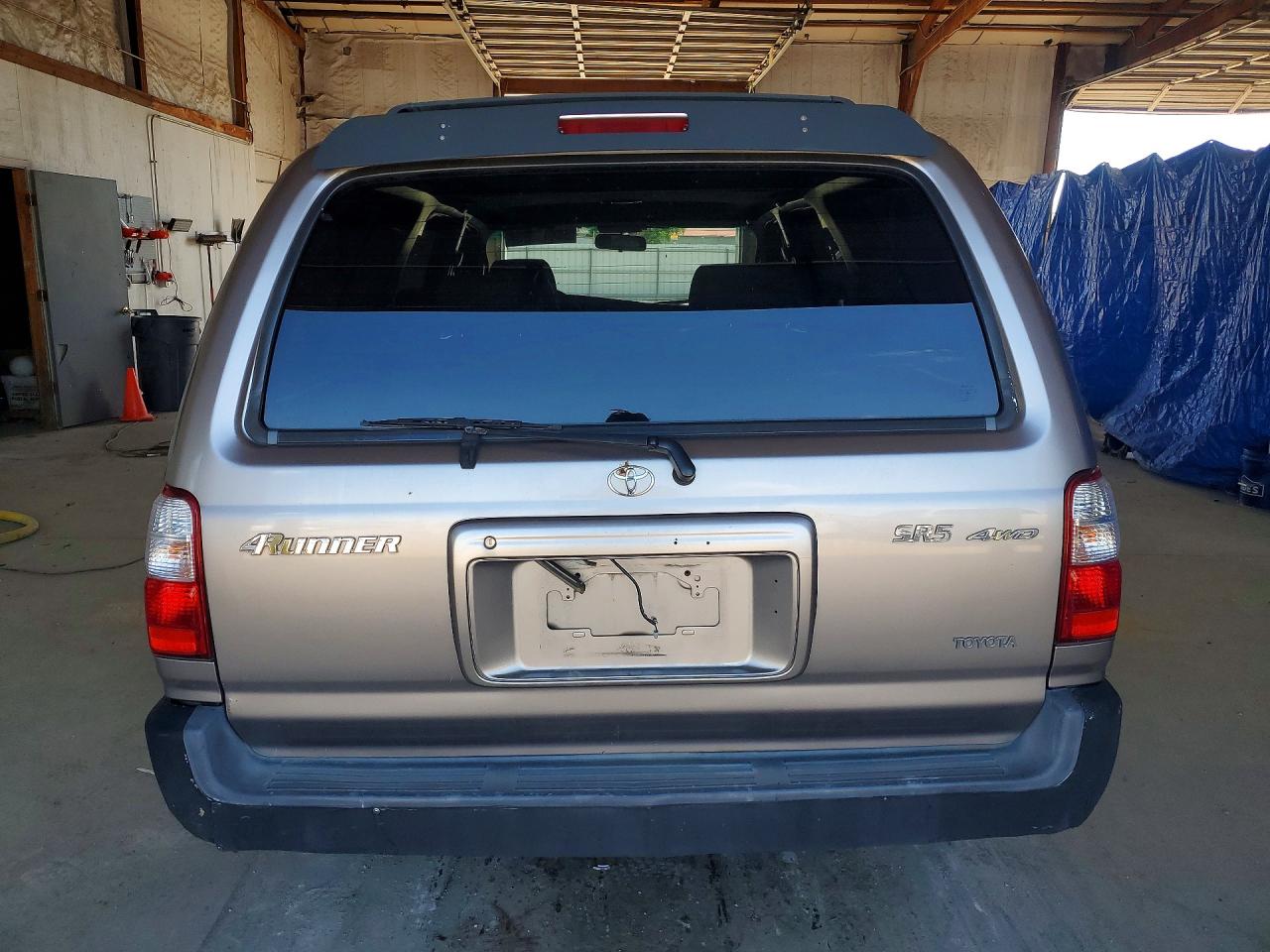 2002 Toyota 4runner Sr5 Silver vin: JT3HN86R320387336