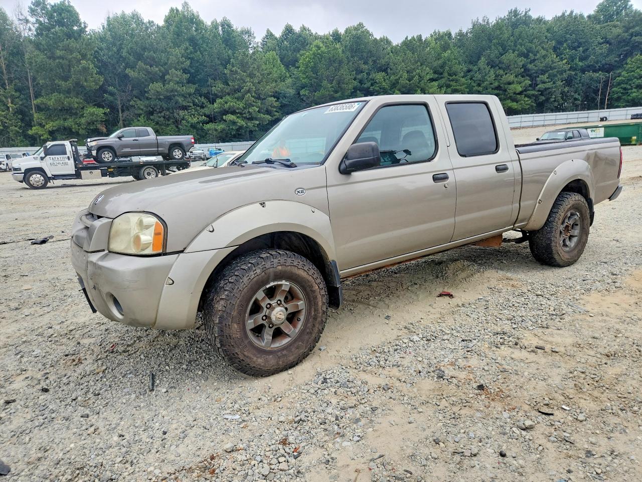 2004 Nissan Frontier Xe-v6 Gray vin: 1N6ED29X54C469155