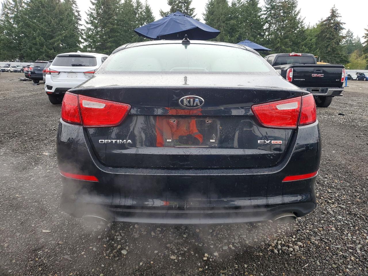 2015 Kia Optima Ex Black vin: 5XXGN4A7XFG493714