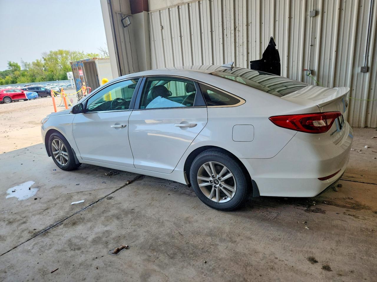 2015 Hyundai Sonata Se White vin: 5NPE24AF8FH188434