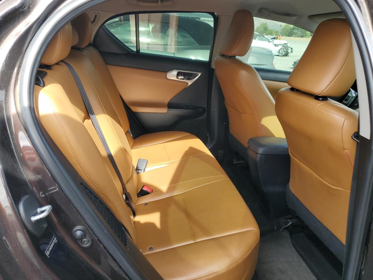 2012 Lexus Ct 200 Brown vin: JTHKD5BH8C2075744