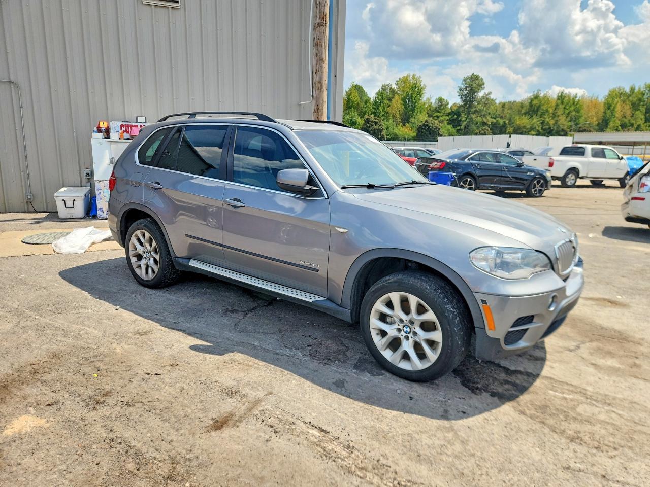 2013 Bmw X5 Xdrive35i Gray vin: 5UXZV4C55D0B13621