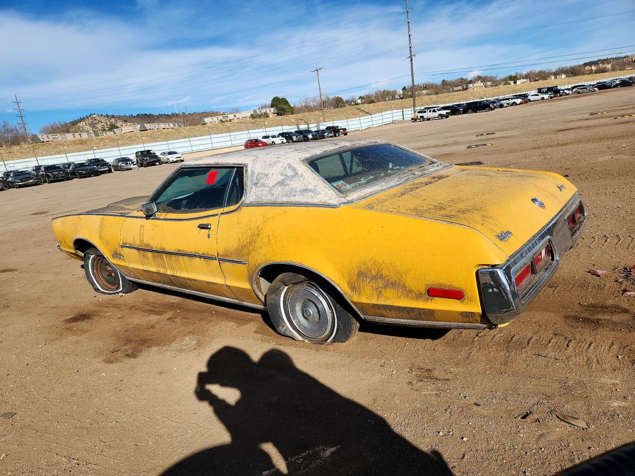 1972 Merc Montego Gold vin: 72H11H626774