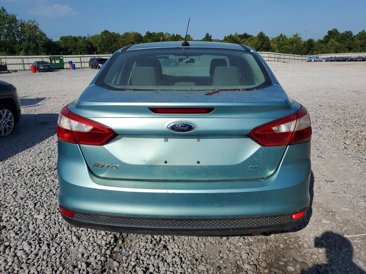 2012 Ford Focus Se Green vin: 1FAHP3F26CL122153