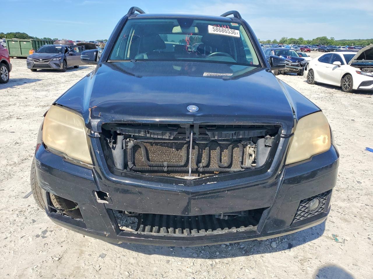 2011 Mercedes-benz Glk 350 Black vin: WDCGG5GB6BF579469