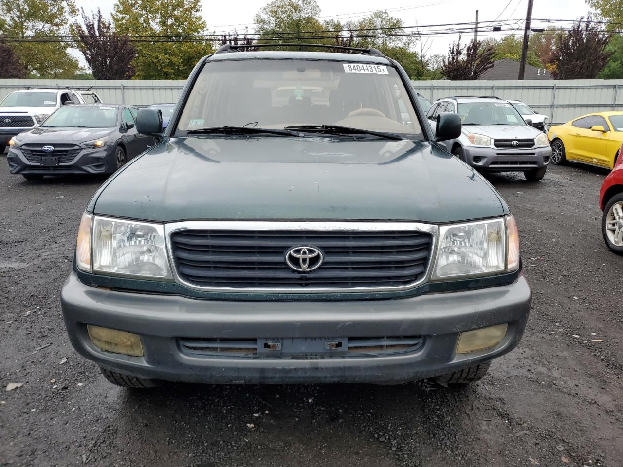 1998 Toyota Land Cruiser Green vin: JT3HT05J5W0016834