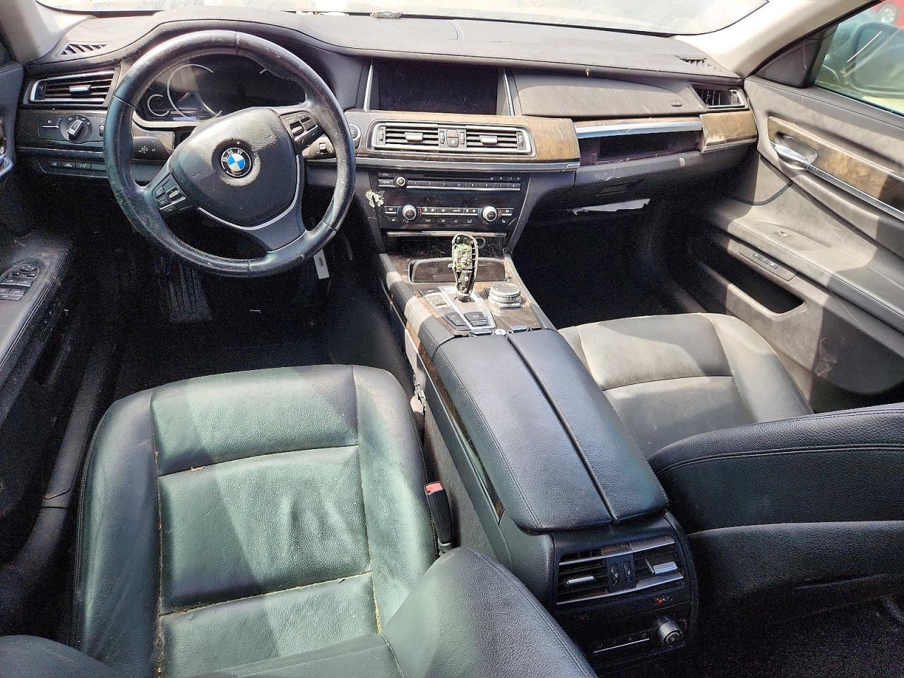 2015 Bmw 740 I Black vin: WBAYA6C5XFD827027