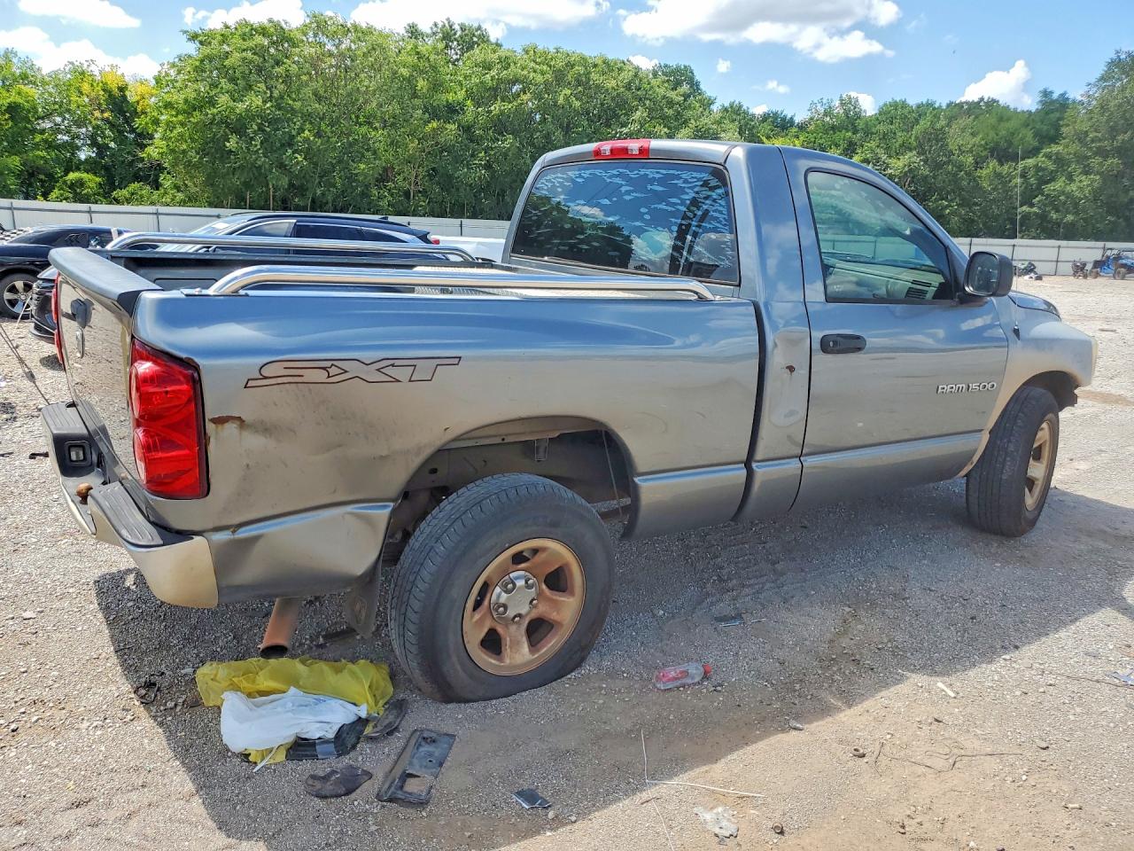2007 Dodge Ram 1500 St Gray vin: 1D7HA16K17J576625