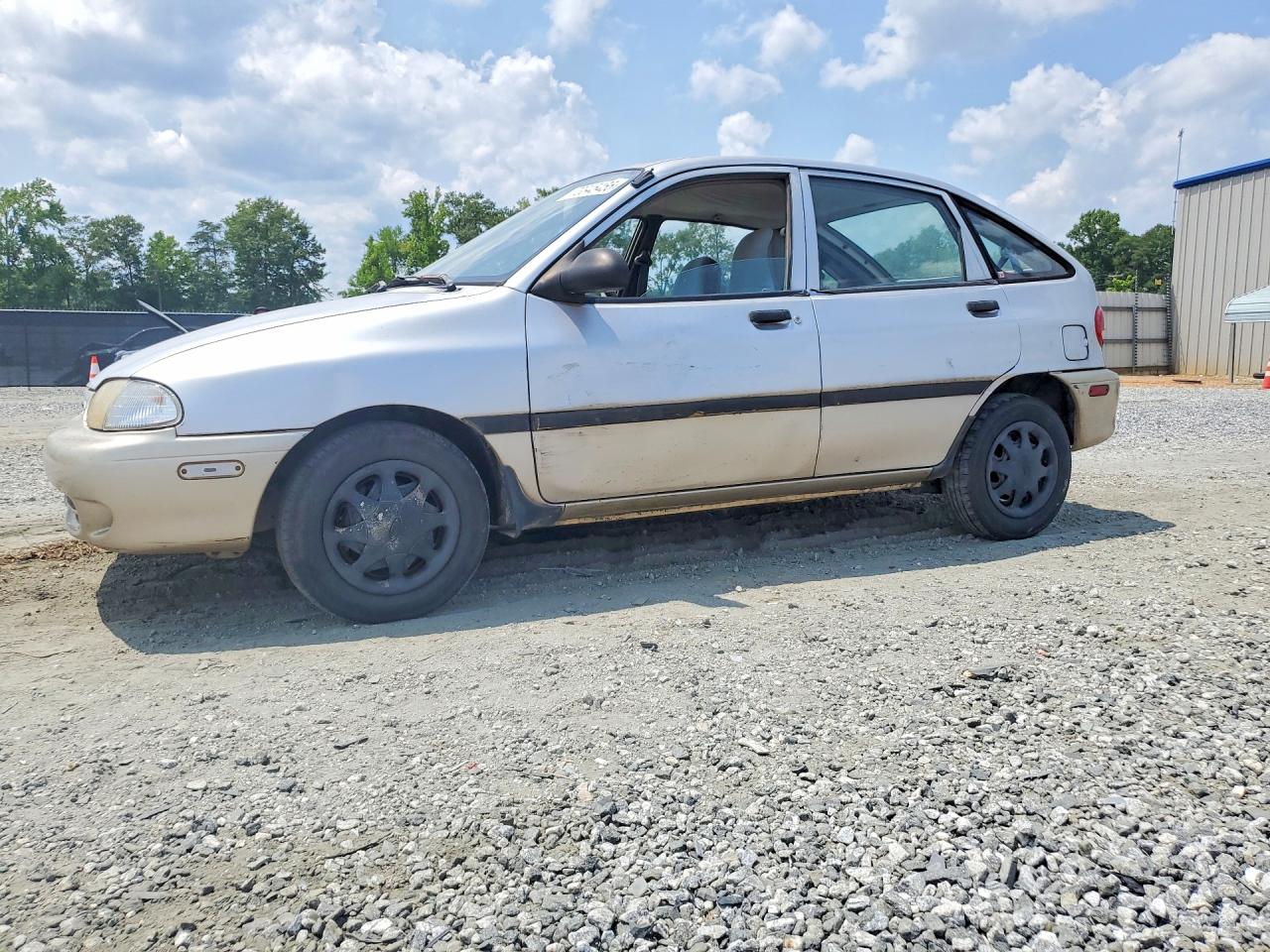 1997 Ford Aspire Серебряный vin: KNJLT06H4V6198990