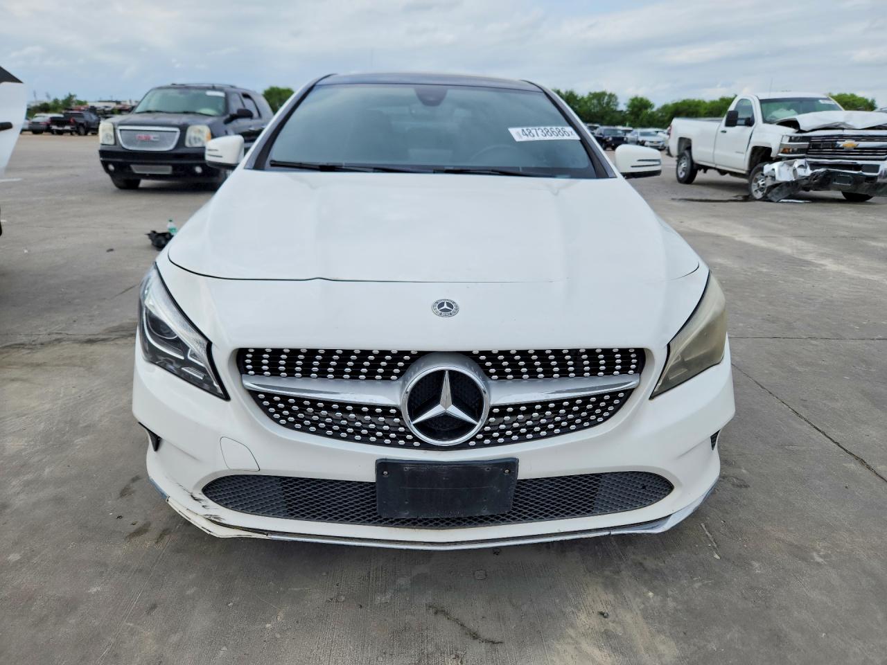 2018 Mercedes-benz Cla 250 4matic White vin: WDDSJ4GB8JN593251