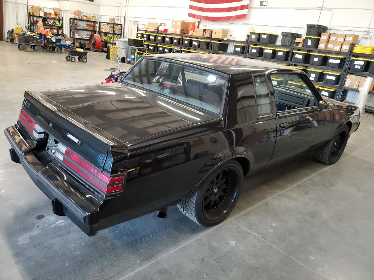 1987 Buick Regal Grand National Black vin: 1G4GJ1170HP456401